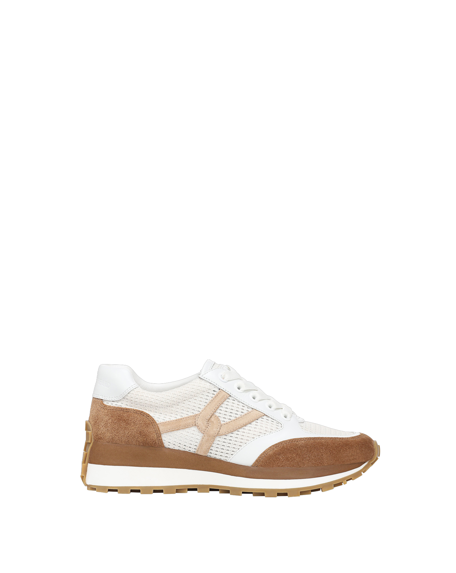 Veronica Beard Valentina Suede Sneaker - Chestnut/Lily
