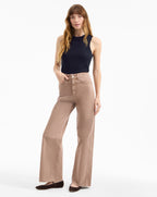 Veronica Beard Ellie Suede Flat - Espresso