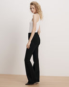 Veronica Beard Beverly Skinny-Flare Jean - Onyx