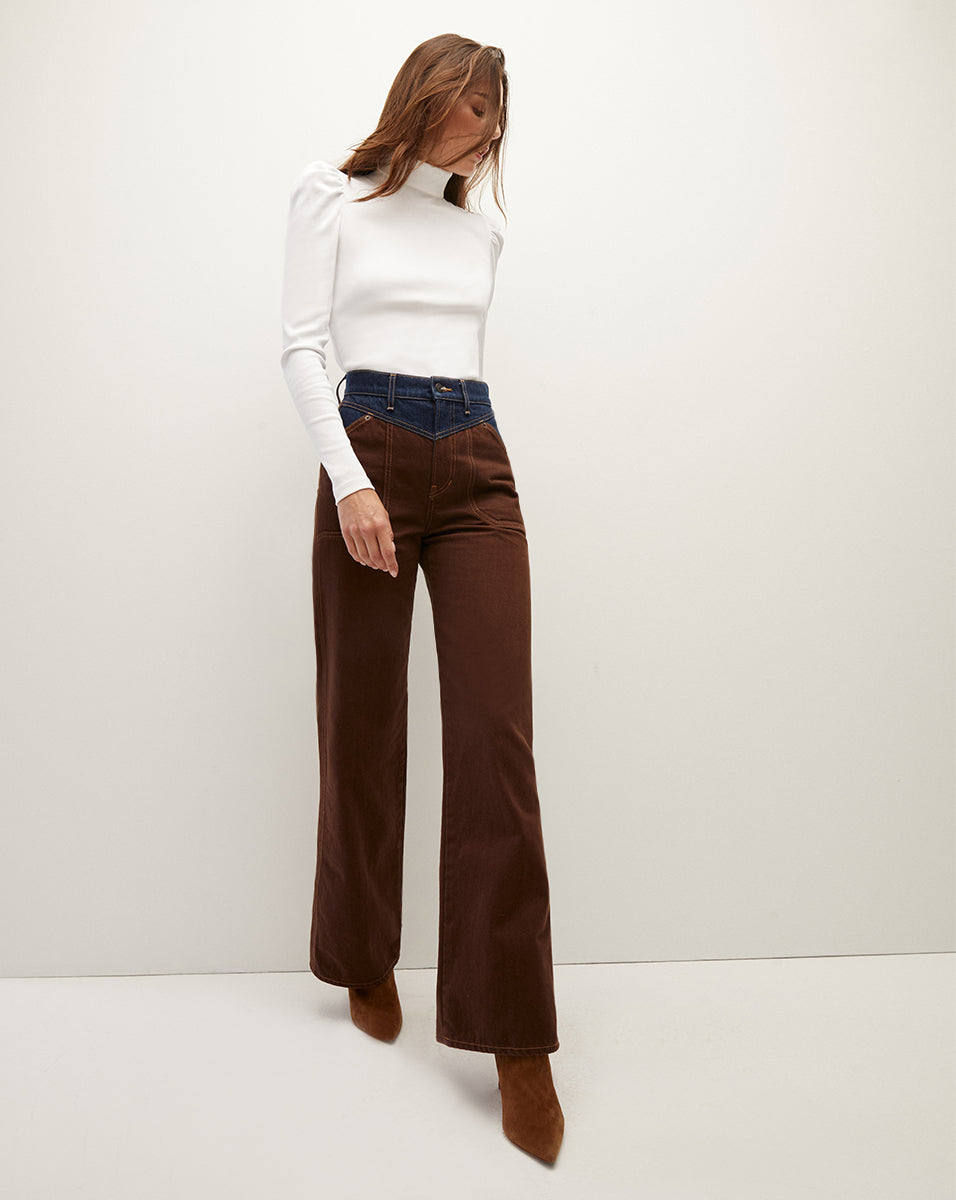 Veronica Beard Cedar Turtleneck - White
