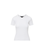 Veronica Beard Pruitt Ribbed T-Shirt - White