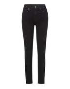 Veronica Beard Debbie Ankle-Crop Skinny Jean - Onyx