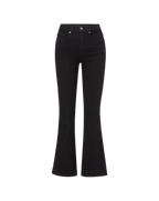 Veronica Beard Carson Kick-Flare Jean - Onyx
