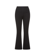 Veronica Beard Carson Off-Duty Kick-Flare Jean - Onyx
