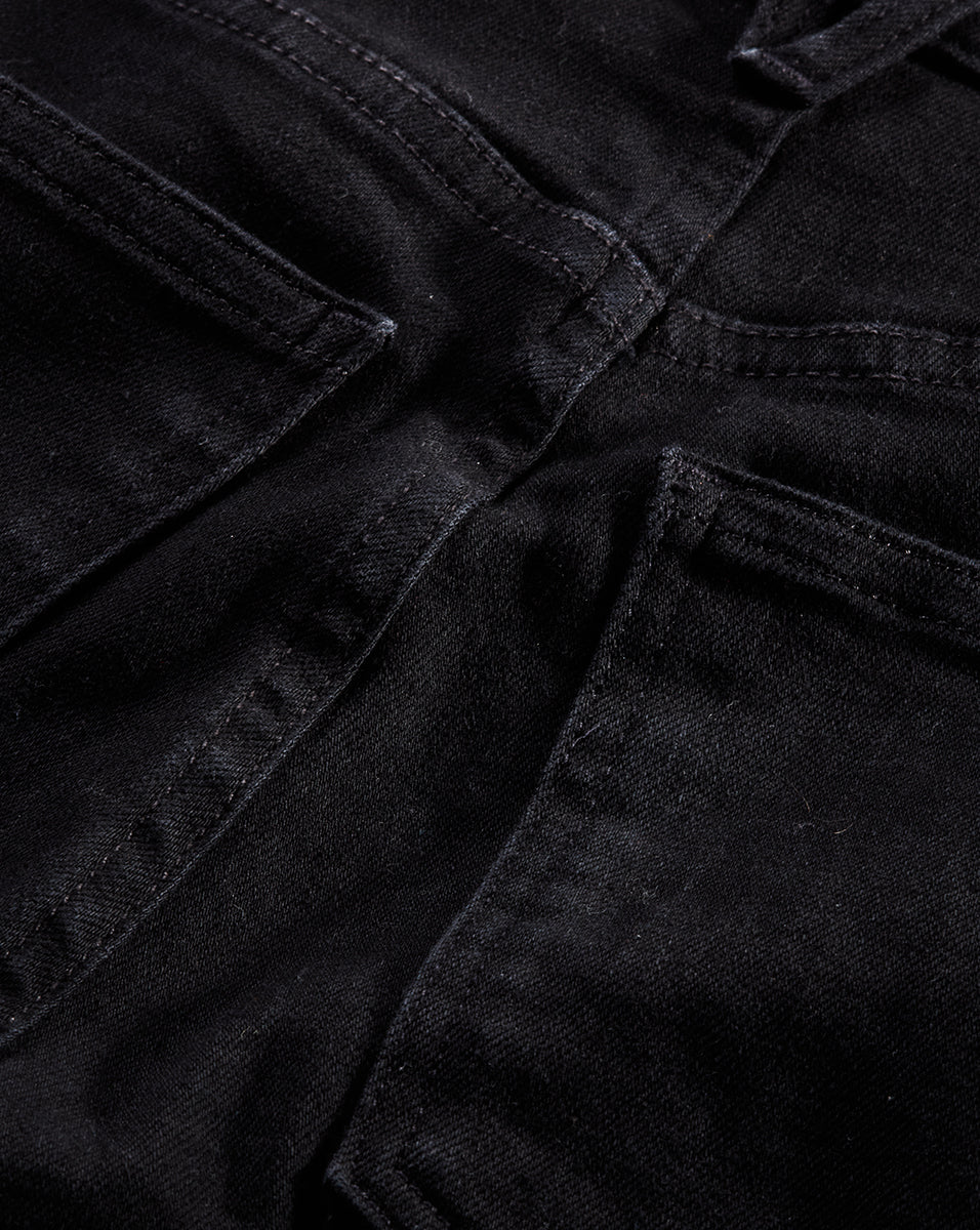 Veronica Beard Ryleigh Slim Straight-Leg Jean - Onyx