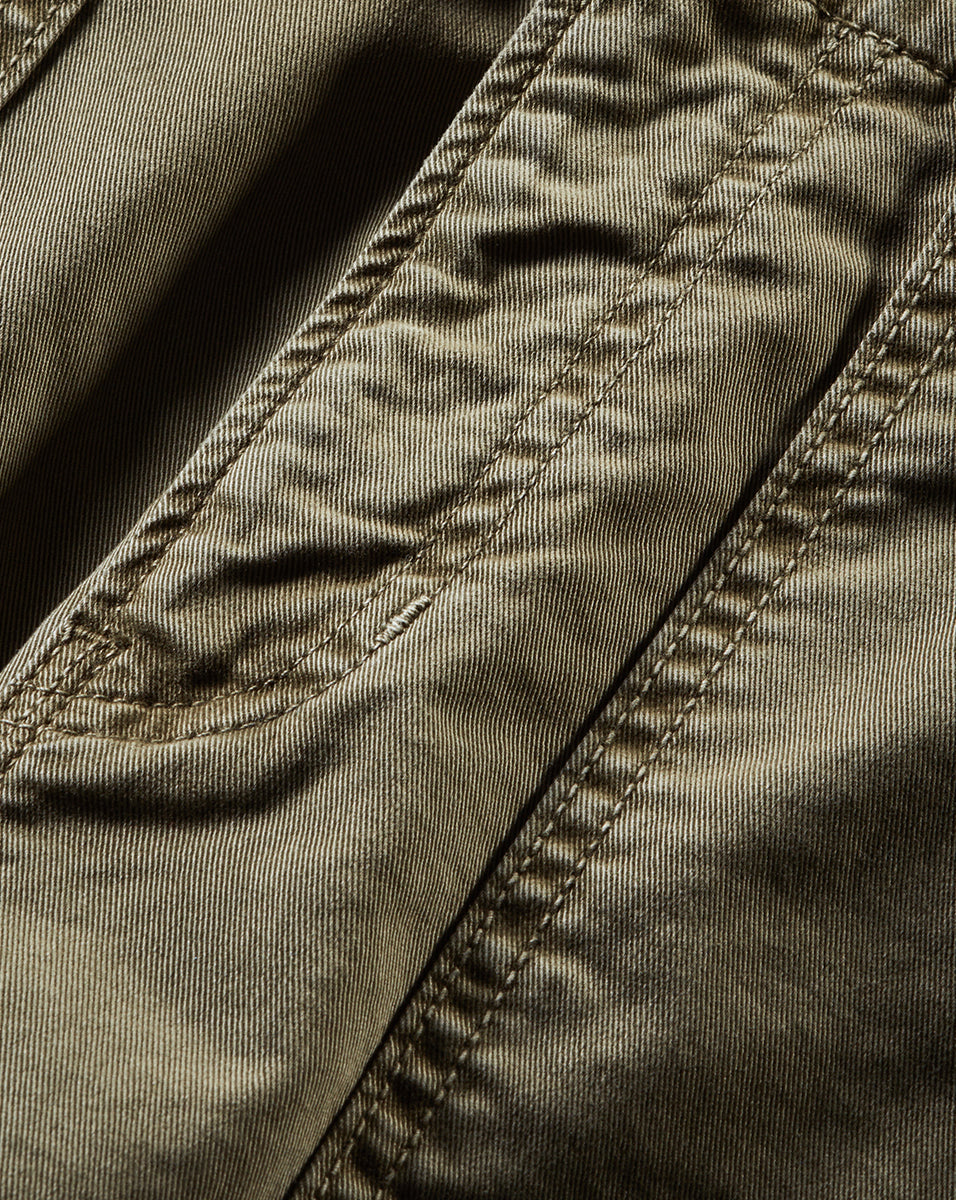 Veronica Beard Arya Straight-Leg Pant - Army