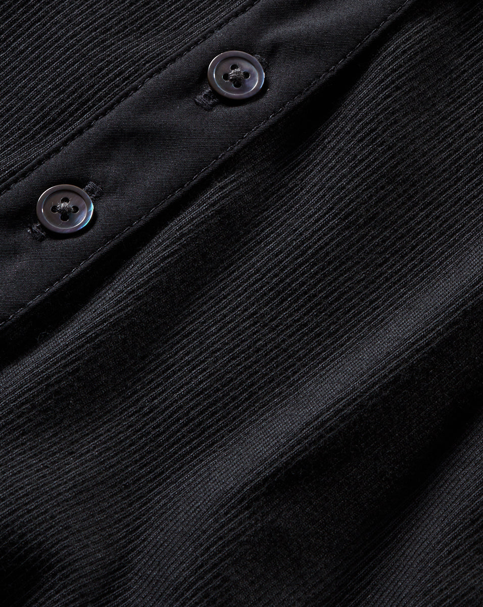Veronica Beard Bailey Polo Minidress - Black