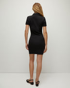 Veronica Beard Bailey Polo Minidress - Black