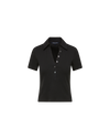 Veronica Beard Kearney Button-Down T-Shirt - Black