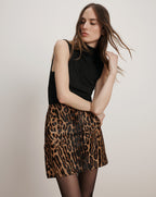 Veronica Beard Mylie Mock-Neck Tank Top - Black