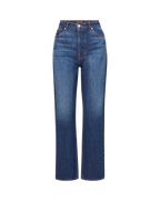 Veronica Beard Daniela Straight-Leg Jean - Bright Blue