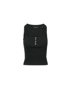 Veronica Beard Abbott Tank Top - Black