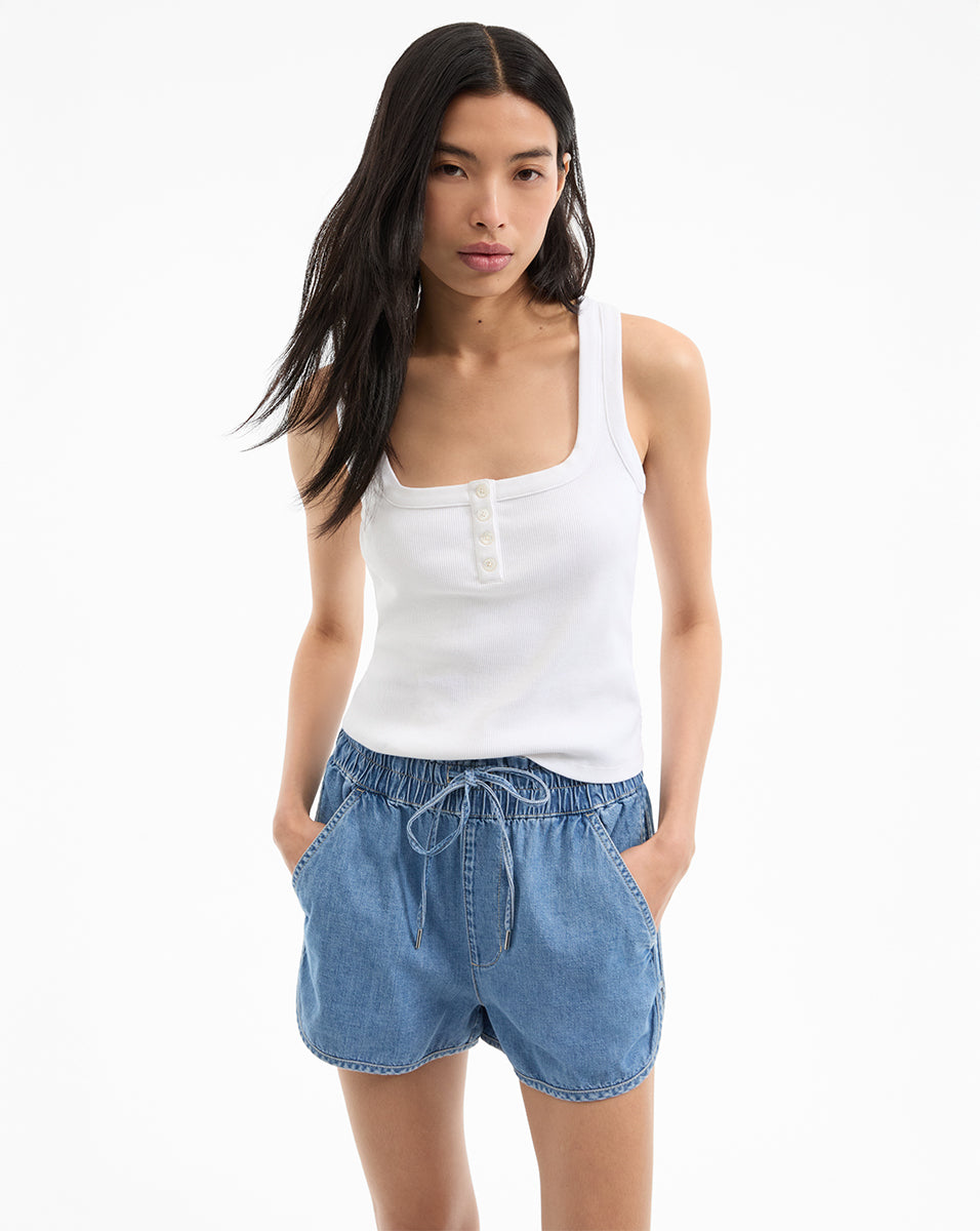 Veronica Beard Abbott Tank Top - White