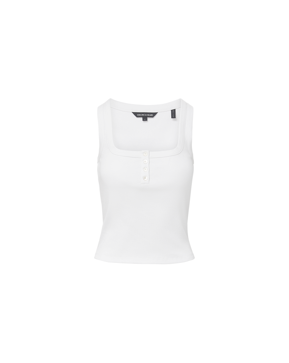 Veronica Beard Abbott Tank Top - White