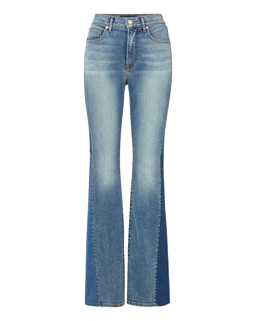 Veronica Beard Beverly Skinny-Flare Jean - Ripple Dust