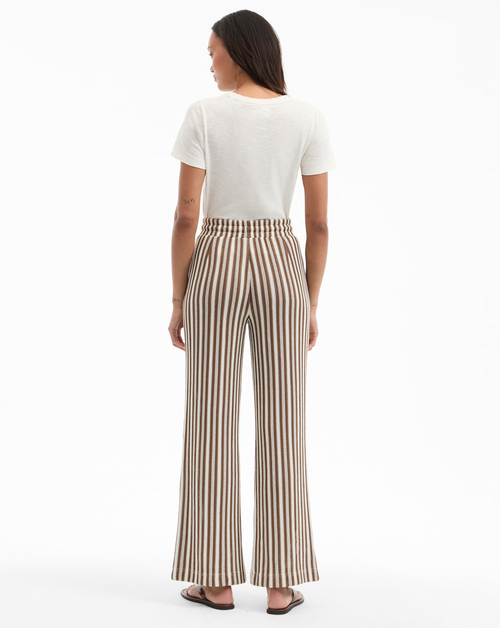 Veronica Beard Zosia Striped Knit Pant