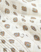 Veronica Beard Lollie Paisley Button-Down Blouse - Dove White Multi