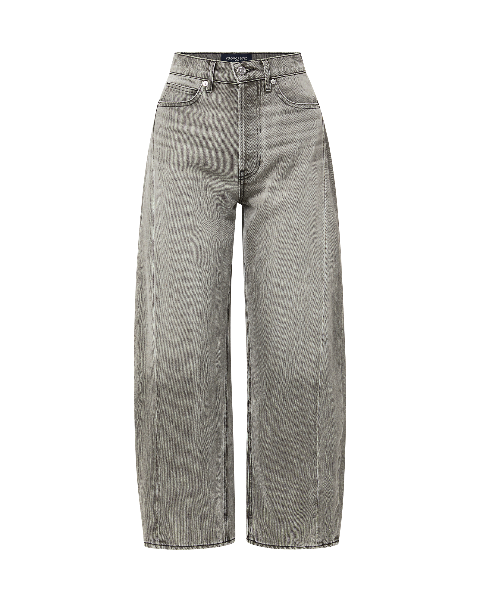 Veronica Beard Ryder Barrel Jean - Volcanic Dust