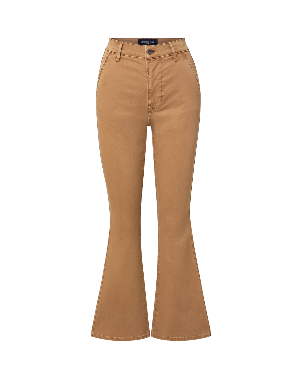 Veronica Beard Carson Kick-Flare Jean - Acorn
