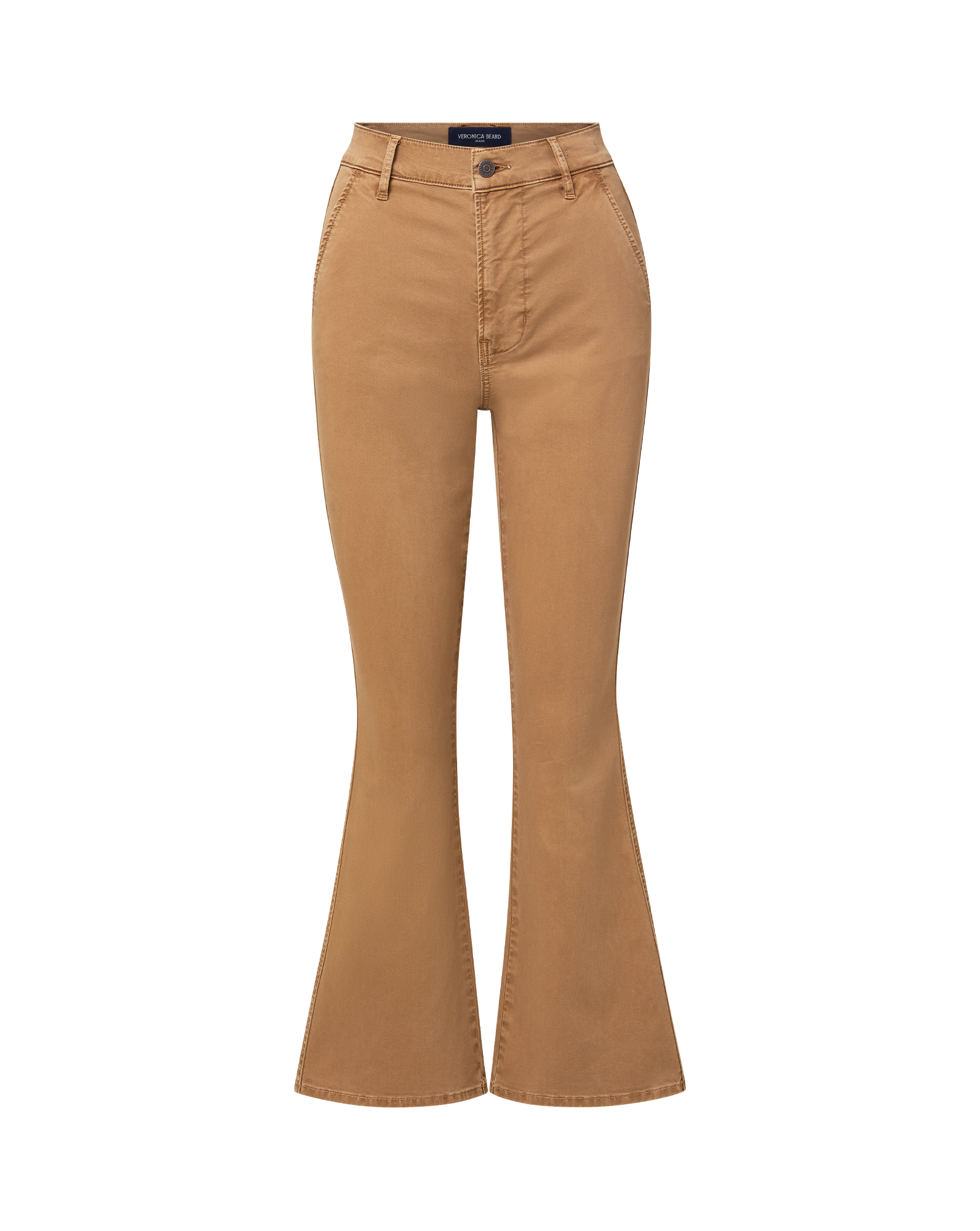 Veronica Beard Carson Kick-Flare Jean - Acorn