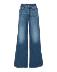 Veronica Beard Kasey Wide-Leg Jean - City Stroll