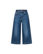Veronica Beard Marlowe Denim Culotte - Bandit