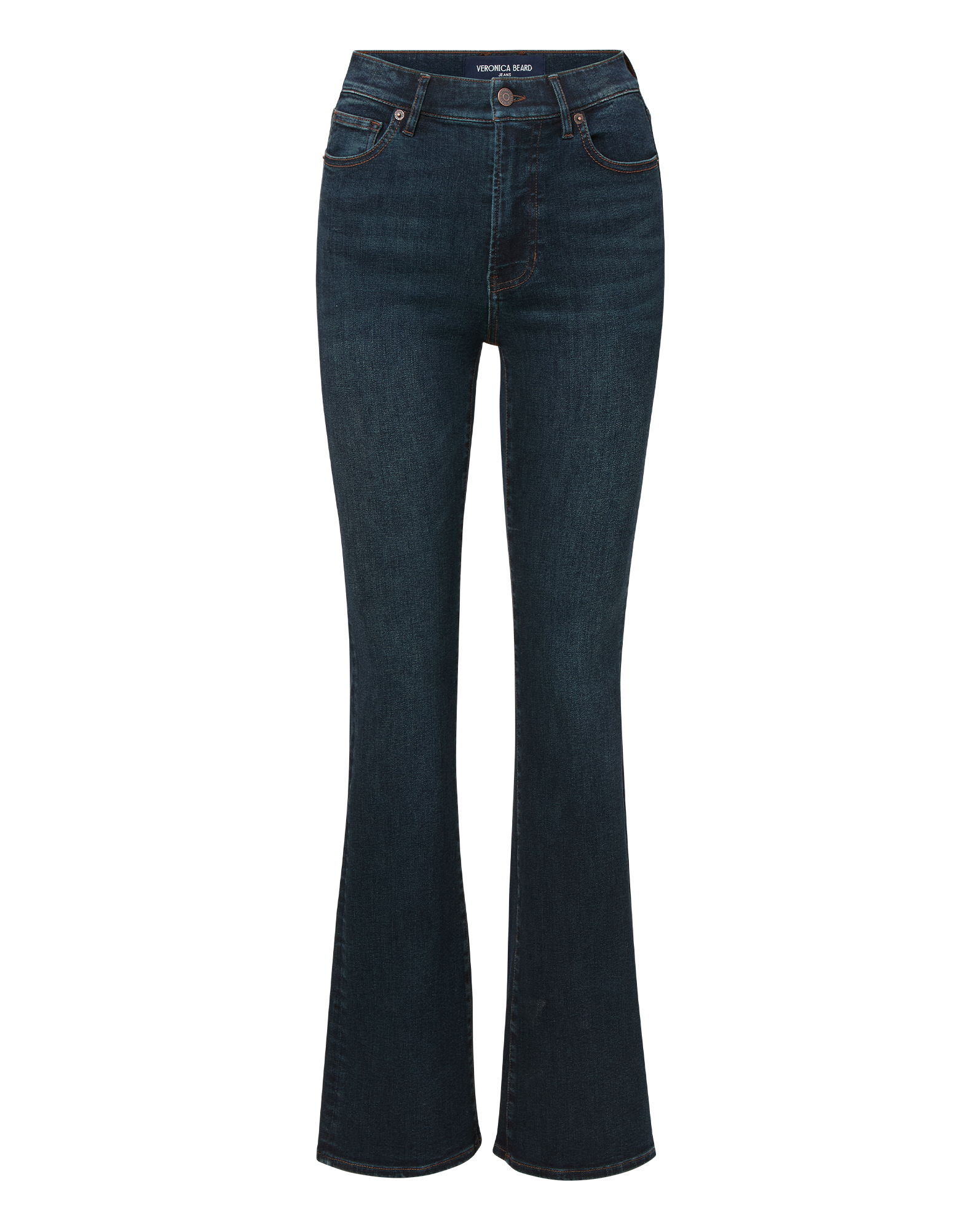 Veronica Beard Cameron Bootcut Jean - Dark Ink