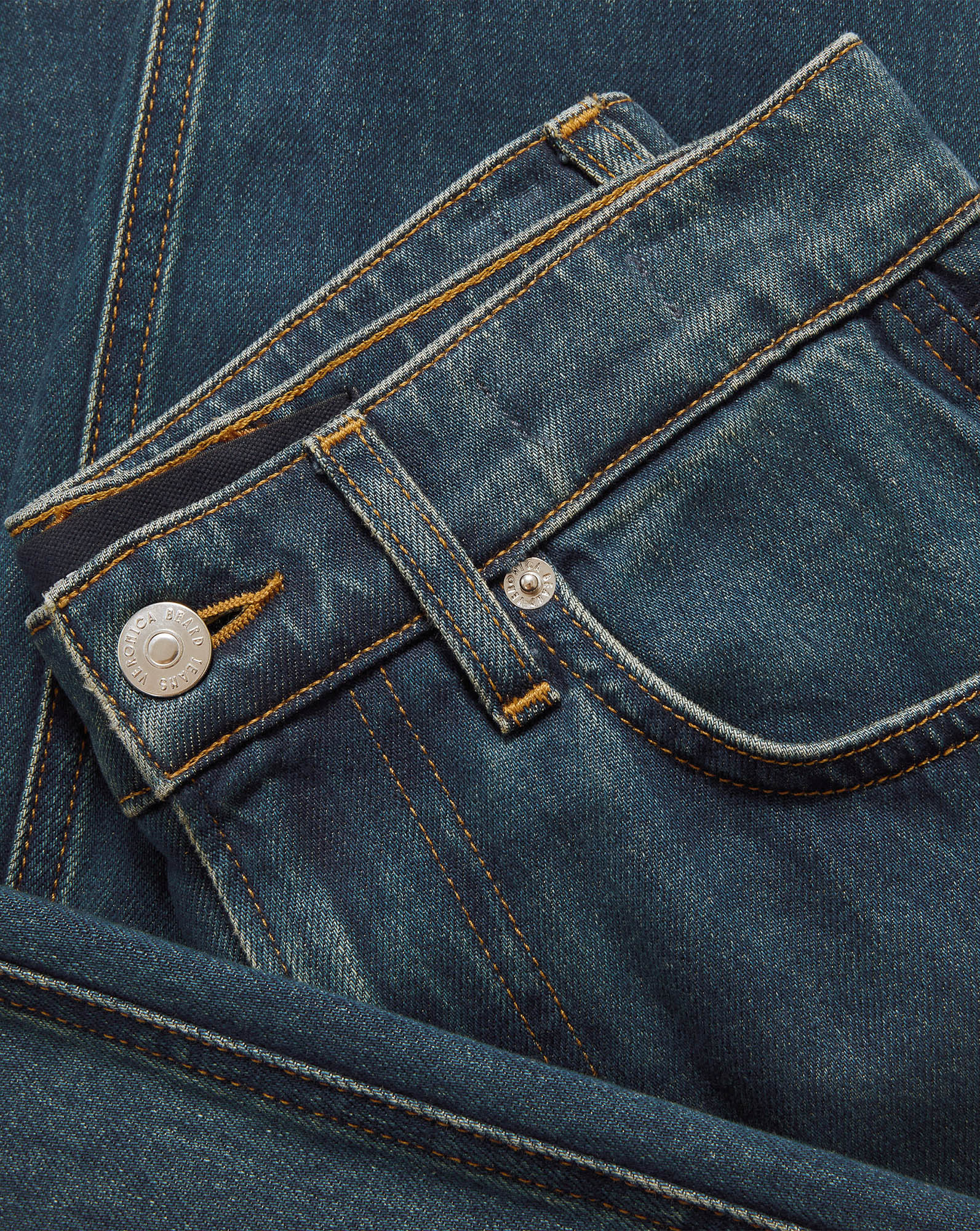 Veronica Beard Taylor Wide-Leg Jean - Rebel Moon