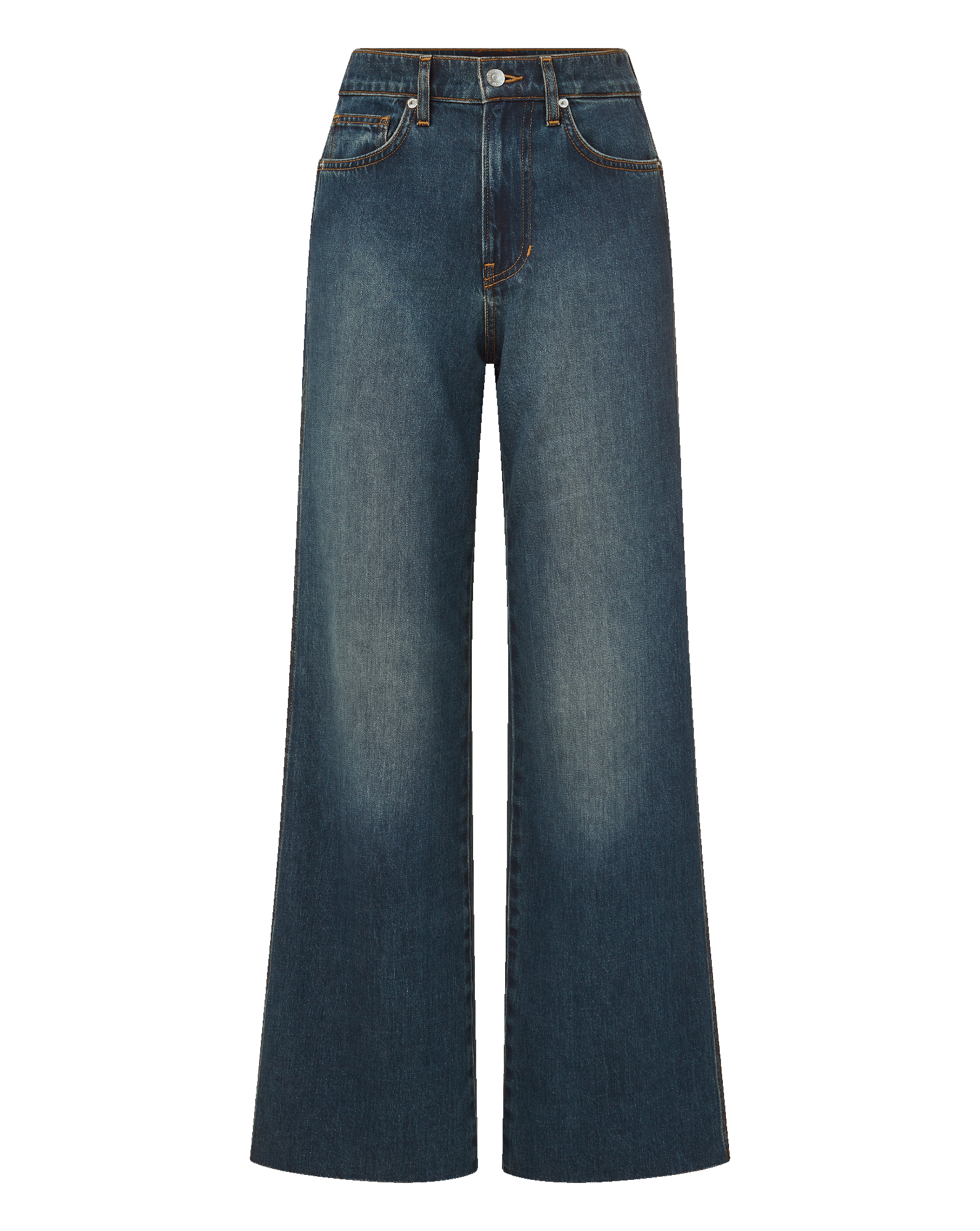 Veronica Beard Taylor Wide-Leg Jean - Rebel Moon