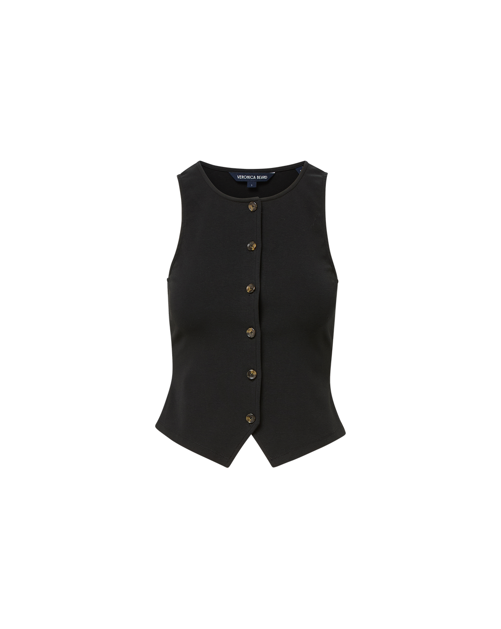 Veronica Beard Caroline Vest - Black