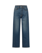 Veronica Beard Ryder Barrel Jean - Equinox Blue
