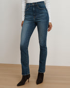 Veronica Beard Lydia Ultra-Slim Jean - City Blast