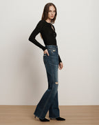 Veronica Beard Dylan Straight-Leg Jean - City Lights