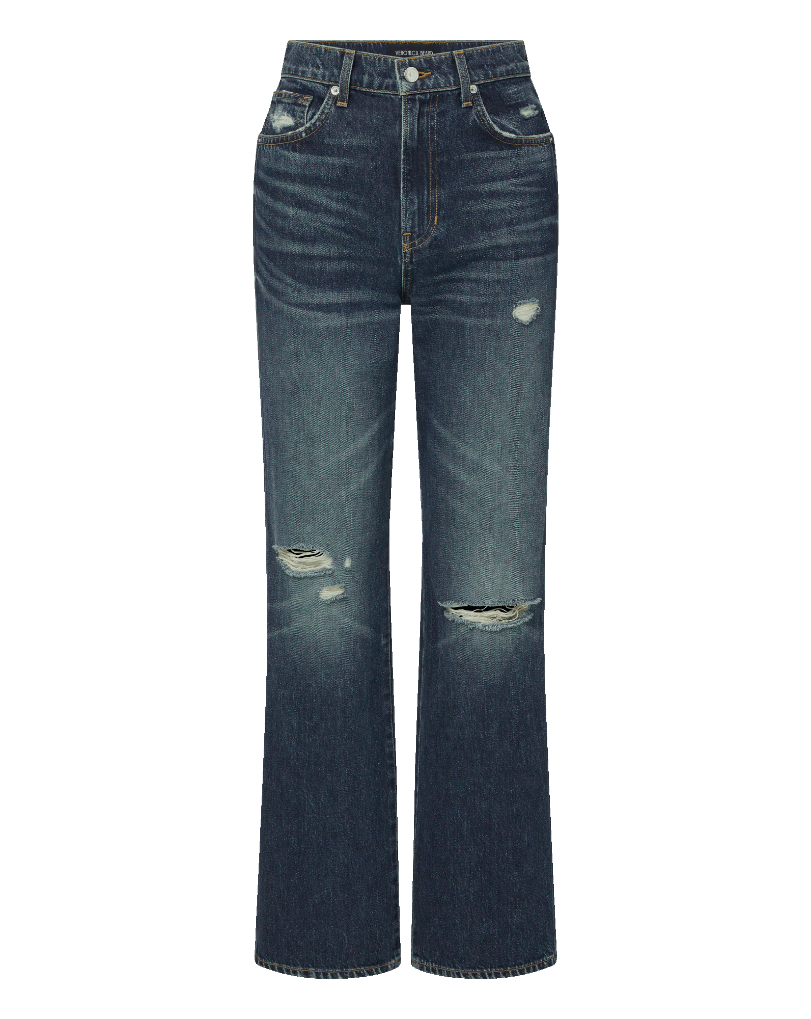 Veronica Beard Dylan Straight-Leg Jean - City Lights