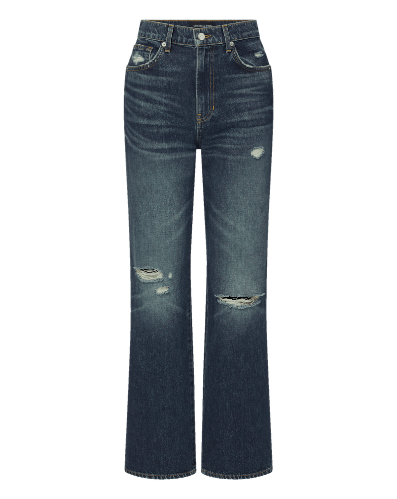 Veronica Beard Dylan Straight-Leg Jean - City Lights