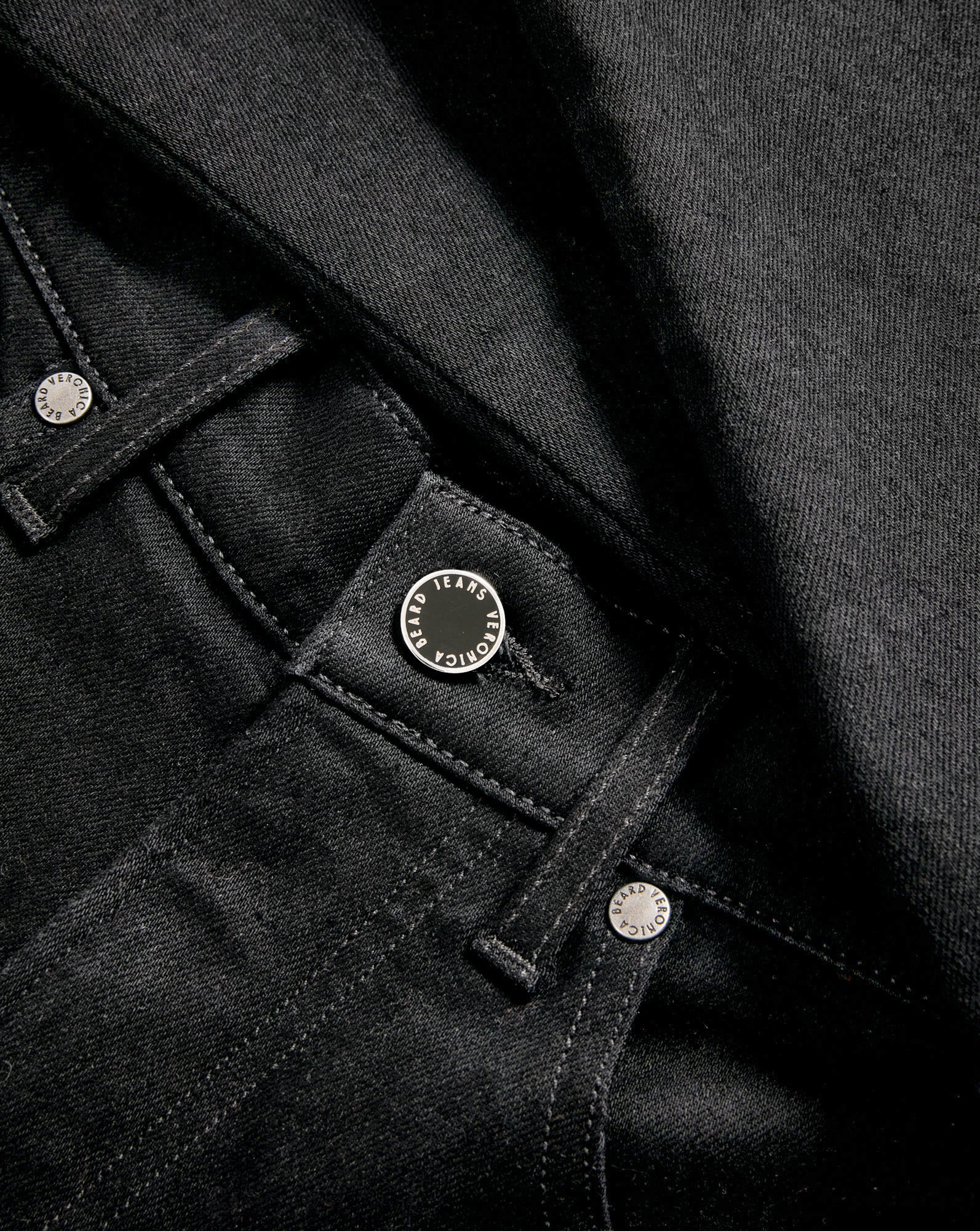 Veronica Beard Lydia Ultra-Slim Jean - Onyx