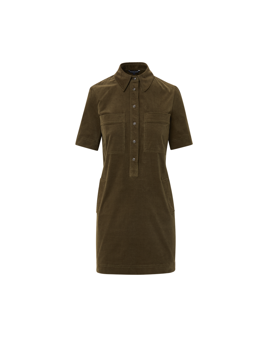 Veronica Beard Koulis Mini Shirtdress - Cypress