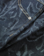 Veronica Beard Devorah Denim Maxi Skirt - Indigo Damask