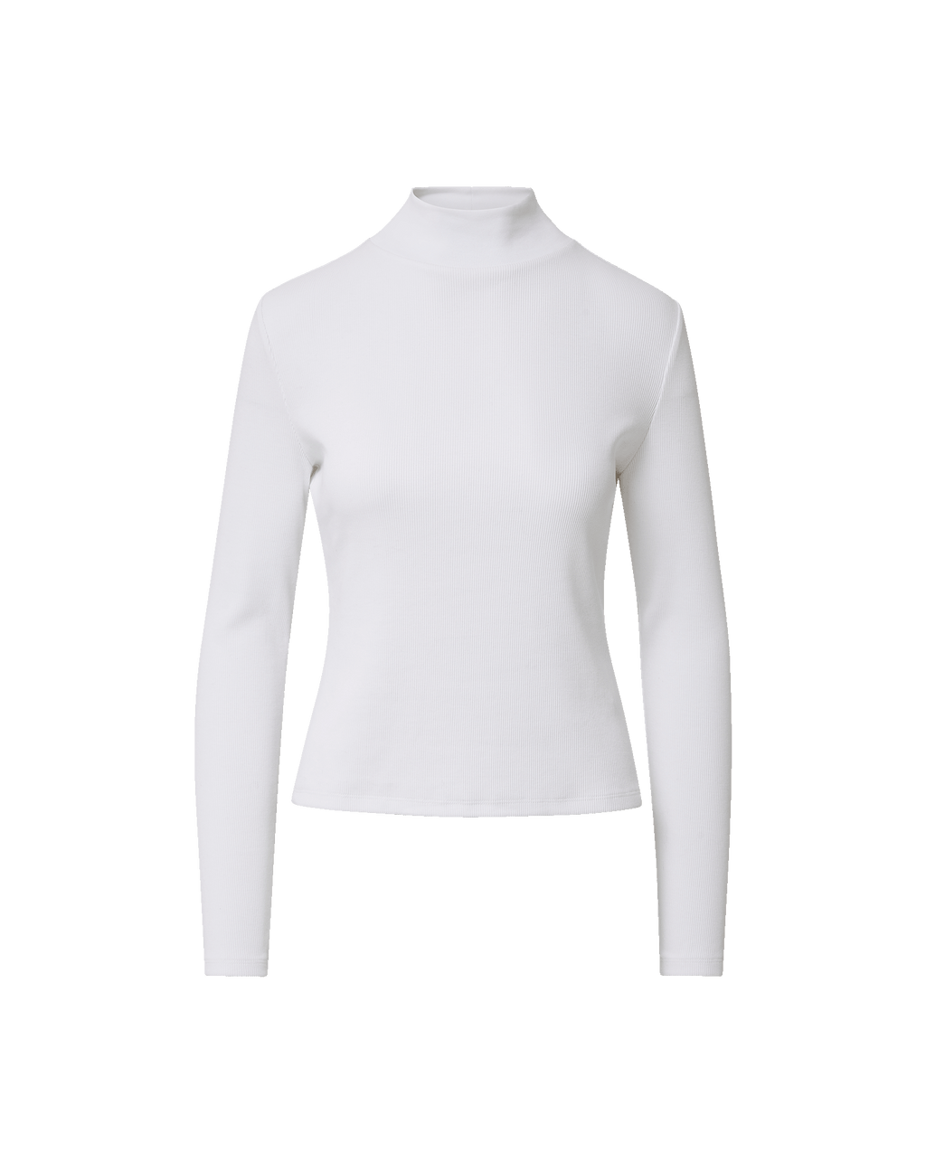 Veronica Beard Nate Mock-Neck Top - White