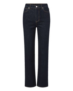 Veronica Beard Leah Straight-Leg Jean - Indigo Rinse