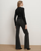 Veronica Beard Jasminah Button-Front Top - Black