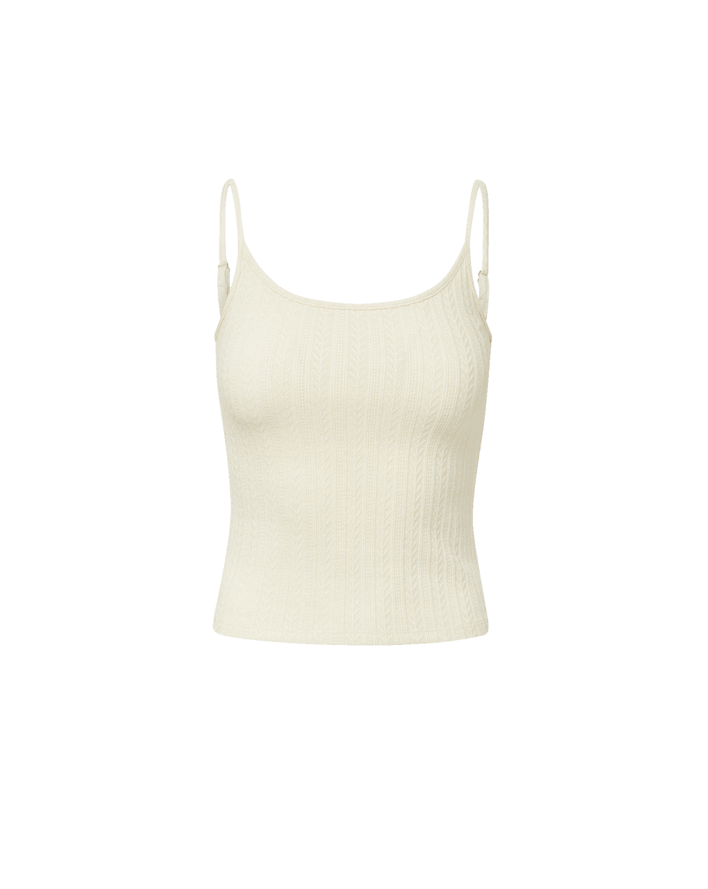 Veronica Beard Brodier Knit Tank Top - Ecru
