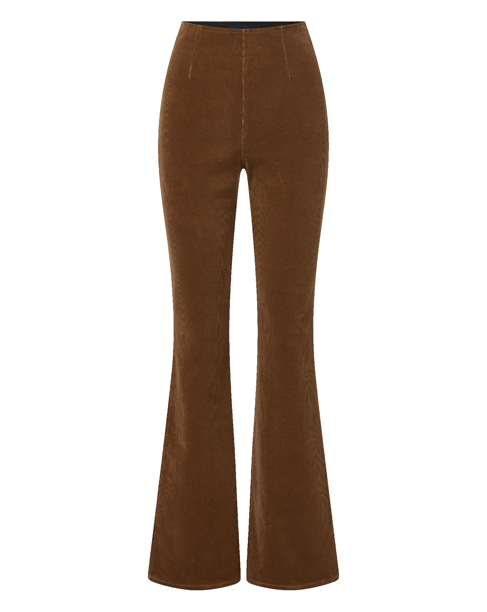 Veronica Beard Beverly Off-Duty Skinny-Flare Pant Deep Ochre