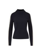Veronica Beard Asante Knit Pullover Navy