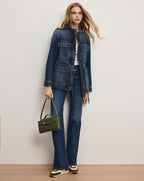 Veronica Beard Truman Denim Jacket - City Lights