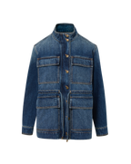 Veronica Beard Truman Denim Jacket City Lights