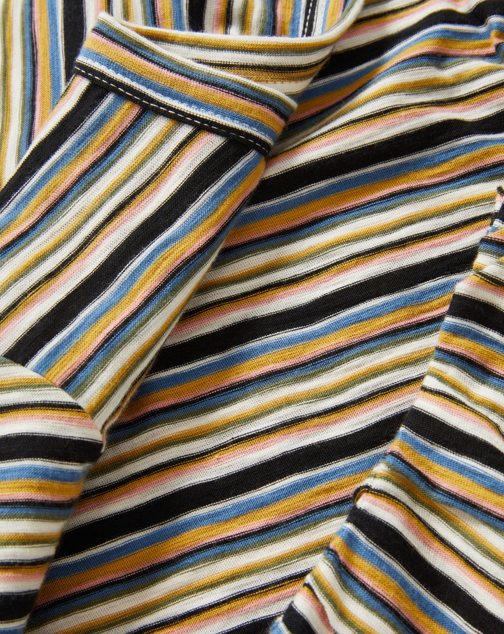 Veronica Beard Remus Striped T-Shirt - Multi Stripe
