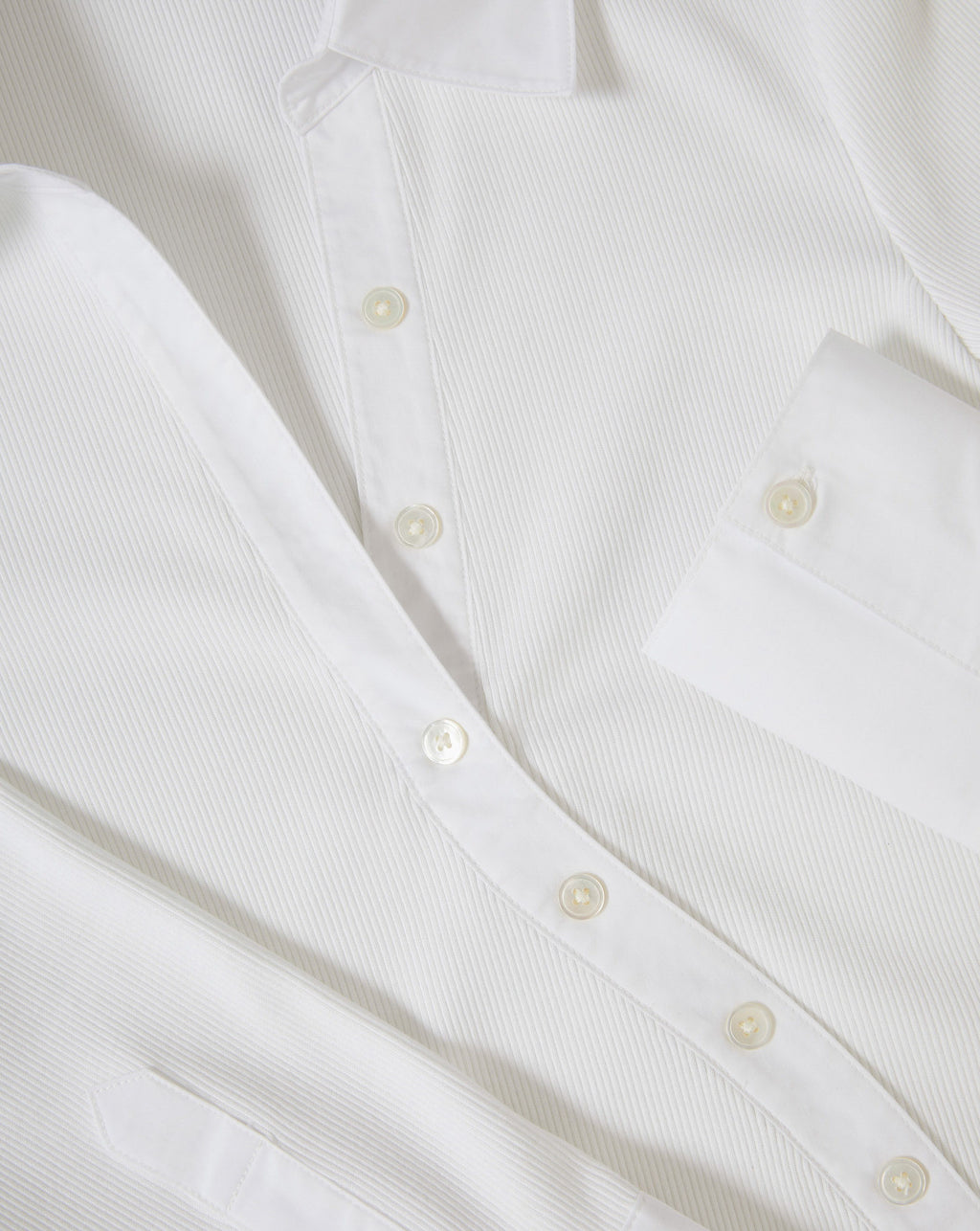 Veronica Beard Brenner Button-Down Top - White