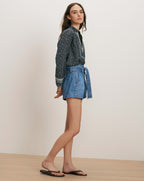 Veronica Beard Jaylen Denim Short - Serendipity