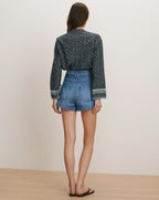 Veronica Beard Jaylen Denim Short - Serendipity